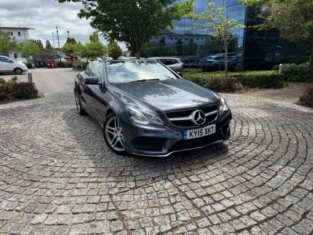 MERCEDES-BENZ E CLASS 2.1 E220 BlueTEC AMG Line Cabriolet G-Tronic+ Euro 6 (s/s) 2dr